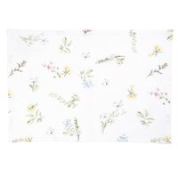 Clayre & Eef Witte Placemat 6 stuks 48*33 cm SPL HFL40 - thumbnail