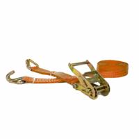4tecx Spanband J-haak met ratel 25mm x 7m oranje - 4065000035