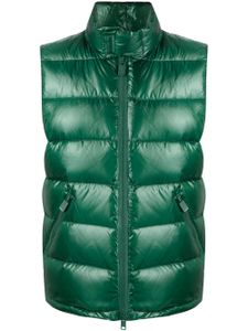 ASPESI gilet matelassé à fermeture zippée - Vert
