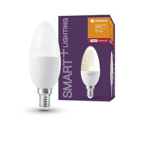 LEDVANCE 4058075729063 LED-lamp Energielabel F (A - G) E14 Kaars 4.9 W = 40 W Warmwit (Ø x h) 39 mm x 39 mm 1 stuk(s)