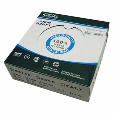 Kabel RJ45 Cat6 FTP Rigide NANOCABLE 10.20.0902 100 m Grijs 100 m