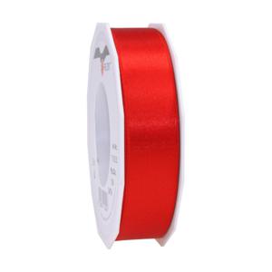 Cadeaulint/sierlint Satijn - 2.5 cm x 25 meter - rood - cadeaus inpakken - decoratie