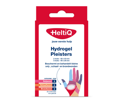 HeltiQ Hydrogel Pleisters