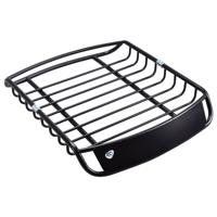 Universele Lading Dakrek Mand op Zwaar Werk Berekende Auto Bovenkant Bagage Houder Drager met 4 U-bouten 120 x 98 x 17 cm Zwart