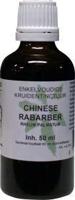 Natura Sanat Chinese rabarber wortel tinctuur Natura Sanat Chinese rabarber wortel tinctuur