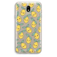 Citroenen: Samsung Galaxy J7 (2017) Transparant Hoesje
