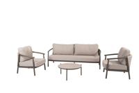 Barolo loungeset met Vic coffeetafel terre dia. 73 cm Taste - Taste