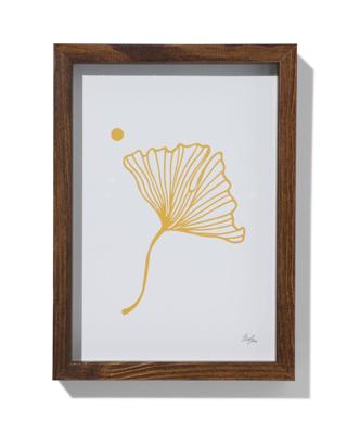 HEMA Fotolijst 10x15cm Notenkleur Massief Hout (hout)