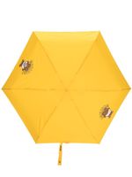 Moschino parapluie à motif Teddy - Jaune