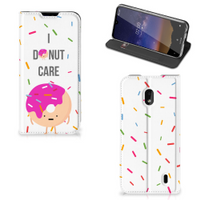 Nokia 2.2 Flip Style Cover Donut Roze