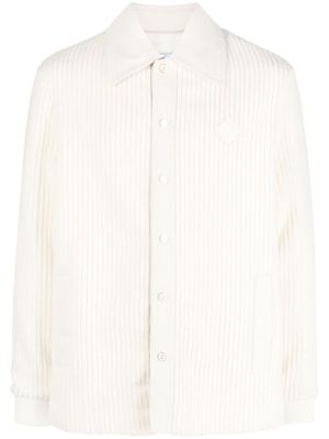 Casablanca cardigan à design nervuré