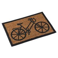 Deurmat Versa Fiets Zwart Kokosvezel 40 x 2 x 60 cm