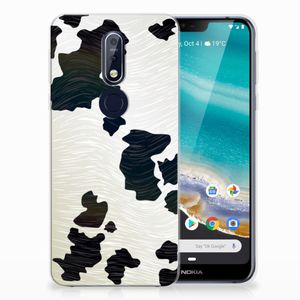 Nokia 7.1 TPU Hoesje Koeienvlekken