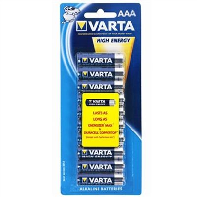 High Energy AAA 10-pack Wegwerpbatterij Alkaline