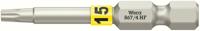 Wera 867/4 TORX® HF bits met vasthoudfunctie, TX 15 x 50 mm - 05060507001