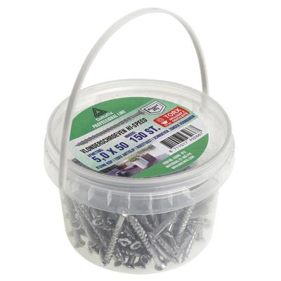 Vlonderschr. 5.0x60 rvs tx 125s - Deltafix