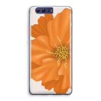 Orange Ellila flower: Honor 9 Transparant Hoesje