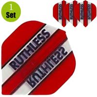 Ruthless Ruthless Dart Flights - Rood