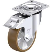 Blickle L-ALB 150K-FI Plaatstalen zwenkwiel Wieldiameter: 150 mm Draagvermogen (max.): 400 kg 1 stuk(s)