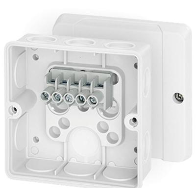 Hensel 62000272 Verdeeldoos Halogeenvrij, Verzegelbaar (l x b) 98 mm x 98 mm 1 stuk(s)