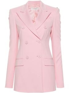 Sportmax blazer croisé à revers pointus - Rose