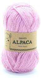 Drops Alpaca Uni Colour 3720 Wilde Roos