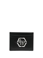 Philipp Plein porte-cartes French à logo imprimé - Noir