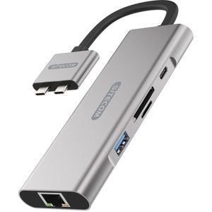 Sitecom Dual USB-C Multiport Pro adapter