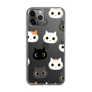 Katten: iPhone 11 Pro Max Transparant Hoesje