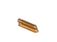 Schietlood messing 50gr gepolijst (2st)