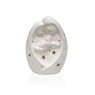 Kerstversiering Versa Wit Geboorte/Bethlehem 6,6 X 14 X 10,1 CM Decoratieve figuren