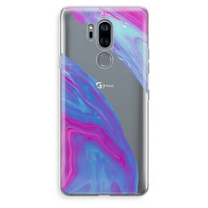 Zweverige regenboog: LG G7 Thinq Transparant Hoesje