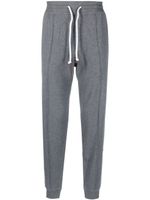 Brunello Cucinelli pantalon de jogging à coupe fuselée - Gris