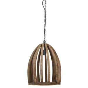 Light & Living - Hanglamp HARANKA - Ø38x46cm - Bruin