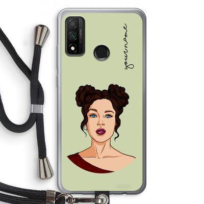 Pop-Art Creator: Huawei P Smart (2020) Transparant Hoesje met koord Pop-Art Creator: Huawei P Smart (2020) Transparant Hoesje met koord