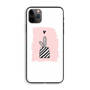 Zwart-wit cactus: iPhone 11 Pro Max Biologisch afbreekbaar hoesje