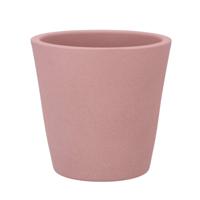 DK Design Bloempot Vinci - lichtroze mat - voor kamerplant -D16xH18 cm - Plantenpotten