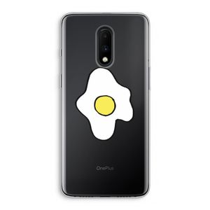 Spiegelei: OnePlus 7 Transparant Hoesje