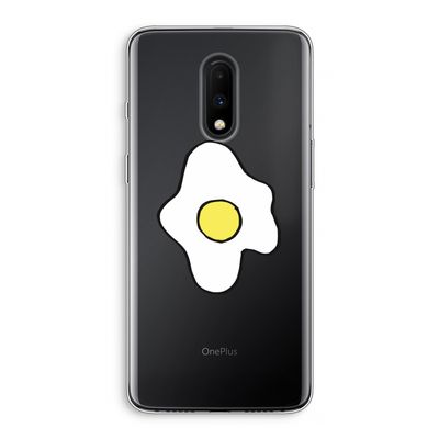 Spiegelei: OnePlus 7 Transparant Hoesje