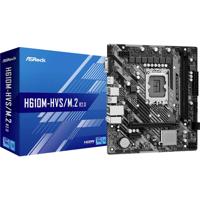 ASRock H610M-HVS Moederbord Vormfactor Micro-ATX Moederbord chipset Intel® H610