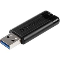 Verbatim Pin Stripe 3.0 USB-stick 128 GB Zwart 49319 USB-A 3.2 Gen 1