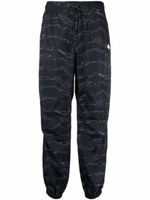 Marcelo Burlon County of Milan pantalon de jogging à imprimé graphique - Bleu