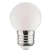 LED Lamp - Romba - Wit Gekleurd - E27 Fitting - 1W - thumbnail