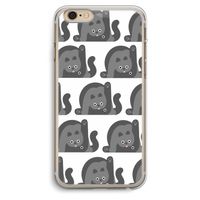 Cats: iPhone 6 Plus / 6S Plus Transparant Hoesje