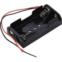 Takachi SN32 Batterijhouder 2 AA (penlite) Kabel (l x b x h) 57.6 x 31.2 x 15.2 mm - thumbnail