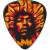 Dunlop Jimi Hendrix 69 Psych Series Voodoo Fire plectrumset (6 stuks)