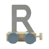 JeP kids houten treinletter R-zand