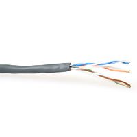 ACT ES500A CAT5E U/UTP PVC Kabel Massief Grijs - 500 meter
