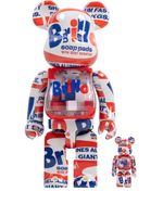 MEDICOM TOY x Andy Warhol figurine Brillo BE@RBRICK 100% + 400% - Rouge - thumbnail