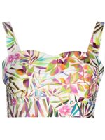 Bambah Floral Sarah bustier top - Multicolore